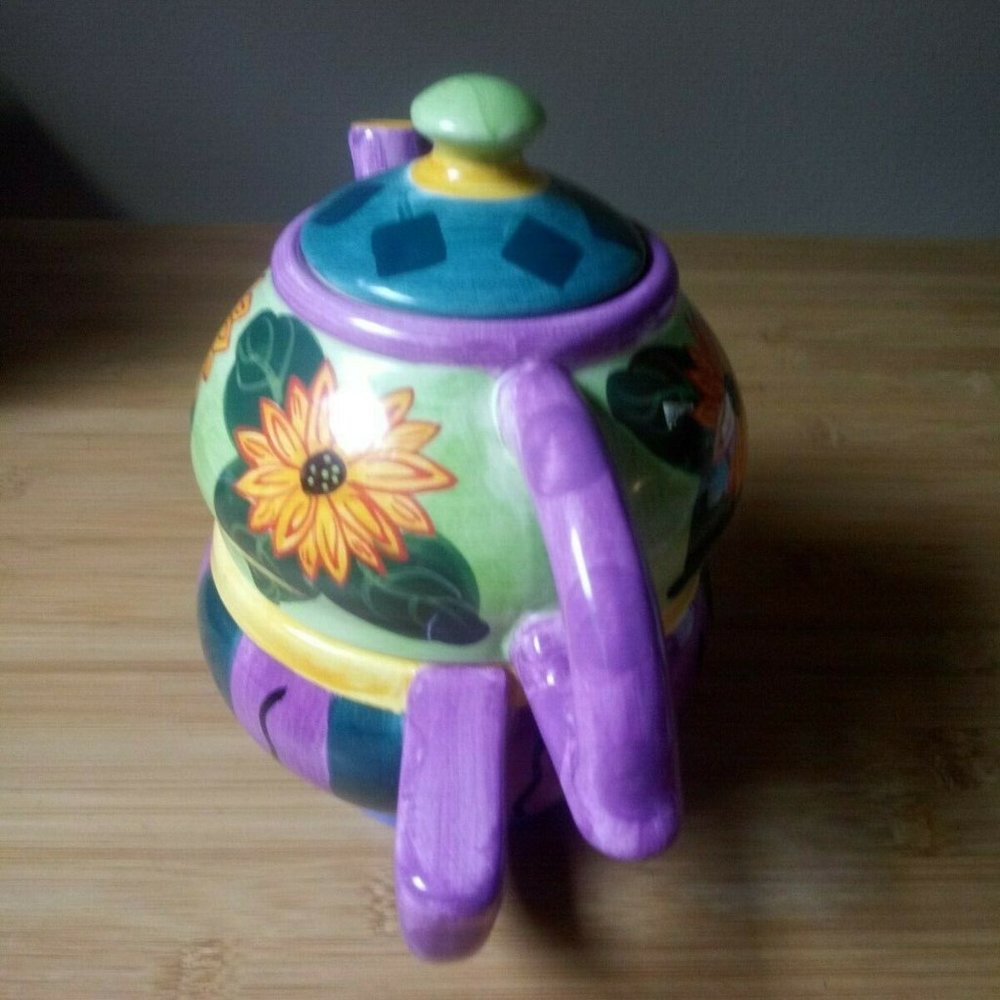 Milson & Louis Tea For One Teapot Hand Painted - Picture 4 of 8
